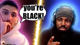 Because you're BLACK | Paranoia Prank EP15 (Omegle Trolling)