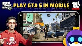 Chikii GTA 5- How to Play GTA Online in MOBILE | FREE CLOUD GAMING | GTA 5 in Mobile- GAMEPLAY