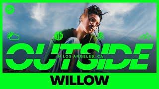 WILLOW  - “between i and she” (Live) | Spotify OUTSIDE in Los Angeles, CA