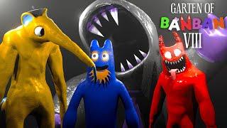 Garten of Banban 8 - All New Bosses! (Full Gameplay #1)