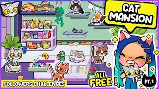  FREE Decoration for CATS in the HOUSE MAKER MANSION (Kitchen and Façade) PART 1 