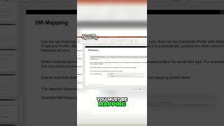 #Successfactors RCM Mastering SM Mapping: Bi-Directional Sync Simplified