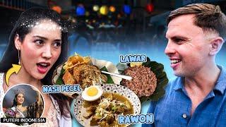 I ate Indonesian Food with Miss Universe Indonesia 