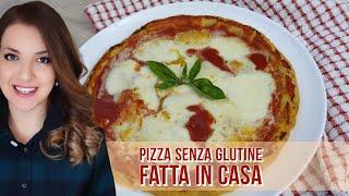 GLUTEN FREE PIZZA MADE AT HOME WITH NATURAL FLOURS