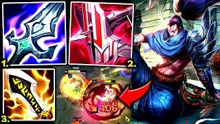 YASUO TOP CAN 1V9 THE MOST CRAZY DIFFICULT GAMES (I LOVE IT) - S14 Yasuo TOP Gameplay Guide