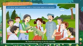 ORANGE LEAF PUBLISHERS | CLASS 1 | TERM 1 CH 2 | SEM 1 CH 2 | ENGLISH | A CROCODILE IN THE SCHOOL