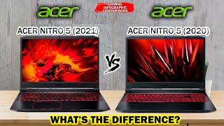 Acer Nitro 5 (2021) vs Acer Nitro 5 (2020) | Intel Gen 11th | AMD Ryzen 5000 | Nvidia Geforce RTX 30