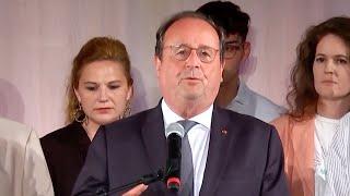 La déclaration de François Hollande : "La satisfaction, c'est d’avoir écarté l’extrême-droite"