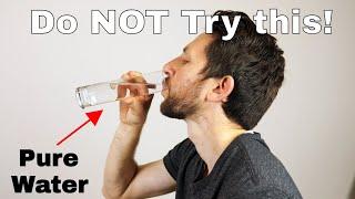 Does 100% Pure Water Have a Taste? Drinking Type II Deionized Water Experiment