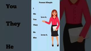 Tense//Tenses in English Grammar//Present Simple//Spoken English. #viralshort
