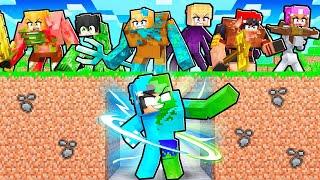 HUNTERS vs MUTANT MOB SHAPESHIFT SPEEDRUNNER In Minecraft!