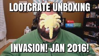 LOOTCRATE UNBOXING - INVASION!