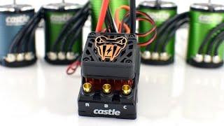 Castle Creations new Copperhead 10 2-4s sensored esc & new 1412/3200kv beta test footage/spec review