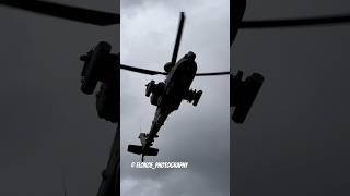 RNLAF  AH-64E Apache - Coming low and lower #apache #helicopter #aviation #military #lowflying