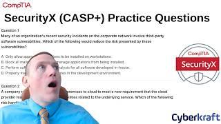 CompTIA SecurityX CASP+ Practice Quiz - 10 Exam Questions