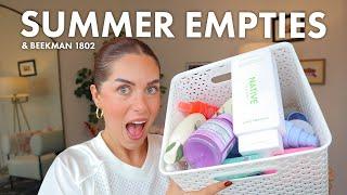 SUMMER EMPTIES // featuring 2024 Beekman 1802 Advent Calendar 