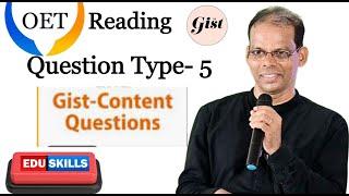 Edu Skills OET: OET Reading Question Type  - 5: OET tips and trics| Strategies: OET made easy