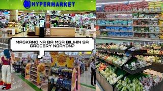 GROCERY PRICES UPDATE BAGO MAGPALIT NG TAON ‼️||GROCERY SHOPPING IN SM HYPERMARKET ||GROCERY VLOG PH