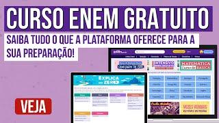 CURSO ENEM GRATUITO: saiba tudo o que a plataforma oferece para a sua preparação!