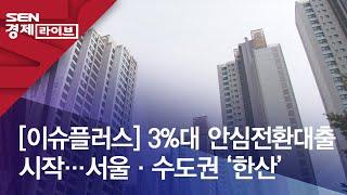 [이슈플러스] 3%대 안심전환대출 시작…서울·수도권 ‘한산’