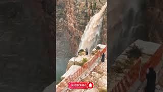 Al Habala Falls in Abha Saudi Arabia #falls #ytshorts #shortsvideo #viralvideo #viral