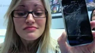 My iPhone is shattered ;( | iJustine