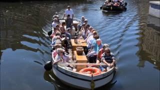 Zilvervloot gratis rondvaarten voor 70 plussers uit Leiden. www.leidseglibber.nl