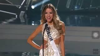 Ocean has 1 countries in top 15 at Miss Universe 2015 