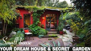 Behind Closed Doors: A Tiny Home with a Surprise | Finding Peace in a Tiny Home with a Secret Garden