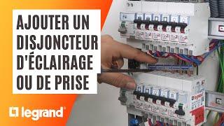 Comment ajouter un disjoncteur d’éclairage ou de prise dans un tableau électrique ?