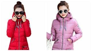 Женская одежда - зимняя удобная куртка с aliexpress