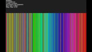 Radix Sort Visualized - Base 2, 4, 8, 10, 16 Comparison