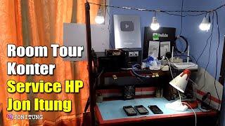 Room Tour Konter Service HP Jon Itung