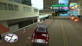 GTA Vice City [100%] Walkthrough #026 - Feuerwehr-Missionen (German)