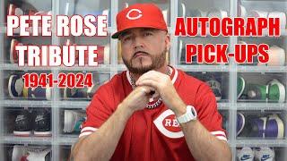 PETE ROSE TRIBUTE - AUTOGRAPH PICK-UPS !!! RIP HIT KING 1941-2024