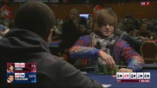 The best hand Charlie Carrel ever played