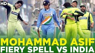 Mohammad Asif Fiery Spell Against India | Pakistan vs India | 1st ODI, 2006 | PCB | MA2A