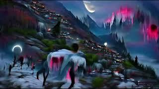 NIGHT VALLEY Background Loop  No Copyright Background | AI Video Generated Loop (HD)