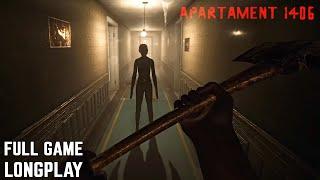 Apartament 1406 Horror - Full Game Longplay Walkthrough | Intense Indie Horror Game