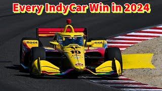 Every IndyCar Win in 2024