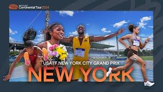 USATF New York City Grand Prix Highlights | Continental Tour Gold 2024