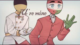 U'RE MINE meme collab | (Countryhumans)