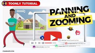 How to Pan, Zoom and Change Camera Angle in Toonly | Toonly Tutorials