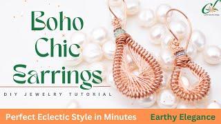 Stand-Out BOHO EarringsDIY Tutorial