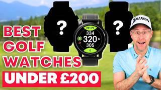 The Top 5 Golf GPS Watches UNDER £200 In 2024!