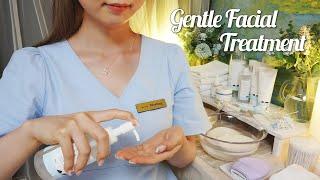 ASMR Very Gentle Facial Treatment for Sensitive Skin