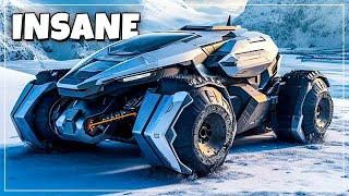 12 SHOCKING FUTURISTIC VEHICLES YOU MUST SEE 2024