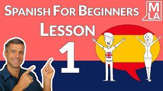  Spanish for Beginners | A1-A2 | Lesson 1 | Marcus´ Language Academy