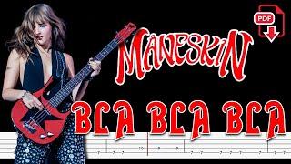 Måneskin - BLA BLA BLA (Bass Tabs | Notation) @ChamisBass #maneskinbass #chamisbass