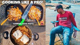 Cooking on a extreme middle of river|MANDLA | Camping in india | @ankitmarko